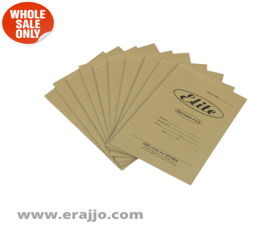 Paper Record File - 25 Pcs  Burly Wood